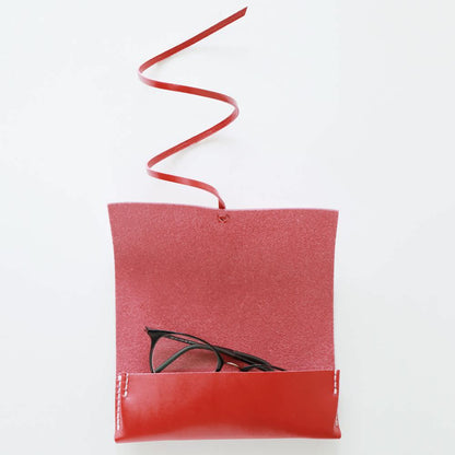 レッド” メガネケース maki KAKURA 【結婚式 引き出物 ギフト】