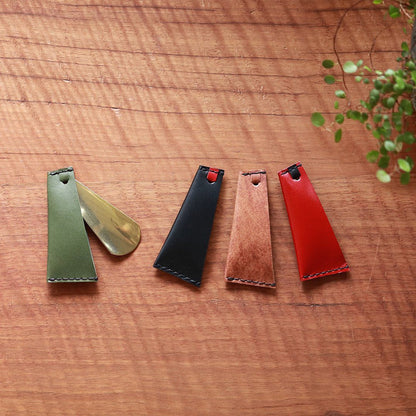 “アンティークブラウン” 靴べら “革×真鍮” KAKURA【結婚式 引き出物・ギフト】