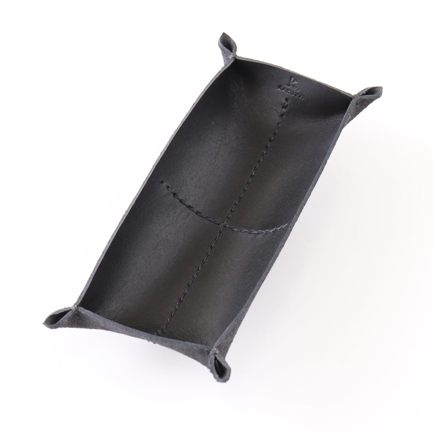 ブラック” 革トレイ ペン&メガネ KAKURA 【結婚式 引き出物 ギフト】