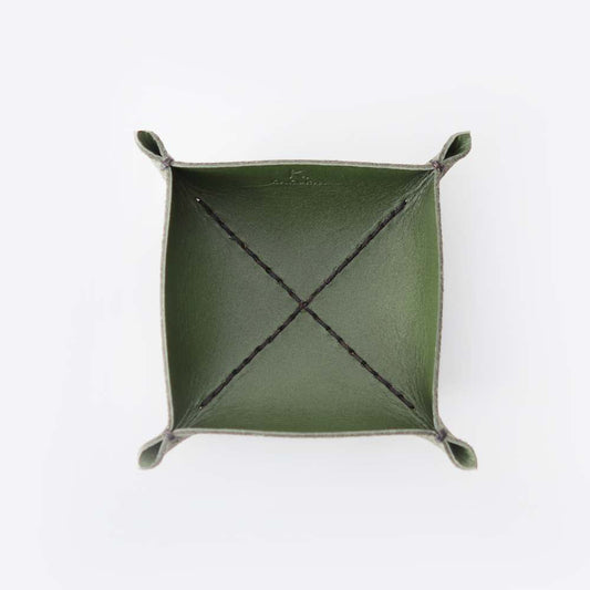 松葉” 革トレイ スクエア S KAKURA 【結婚式 引き出物 ギフト】