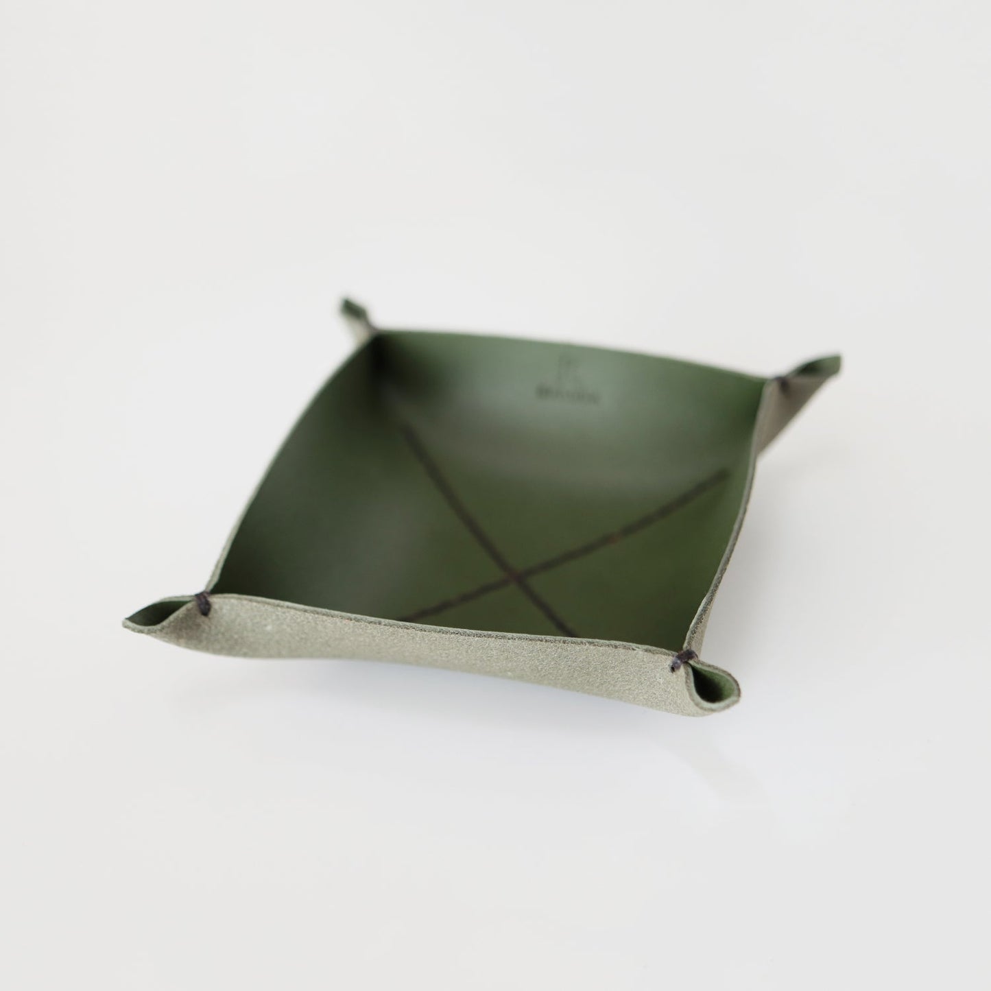 松葉” 革トレイ スクエア M KAKURA 【結婚式 引き出物 ギフト】