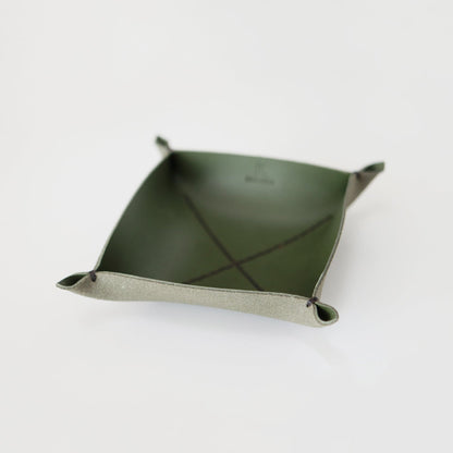 松葉” 革トレイ スクエア M KAKURA 【結婚式 引き出物 ギフト】