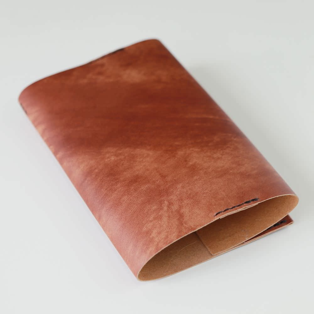 アンティークブラウン” レザーブックカバー bunko KAKURA 【結婚式 引き出物 ギフト】