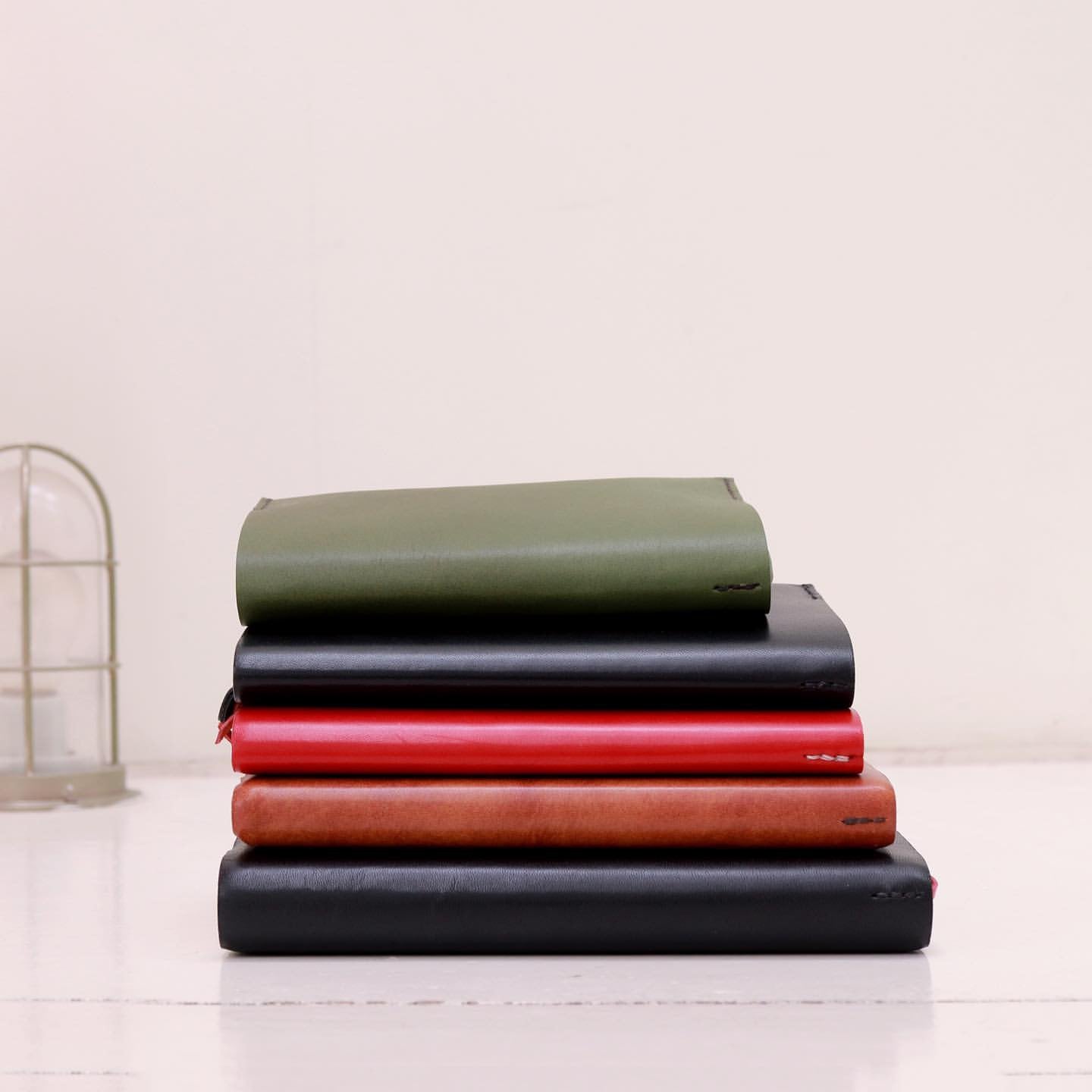 レッド” レザーブックカバー bunko KAKURA 【結婚式 引き出物 ギフト】