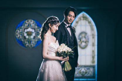 【スタジオ撮影】ドレス1着+12pアルバムプラン【結婚式　写真　フォトウェディング】