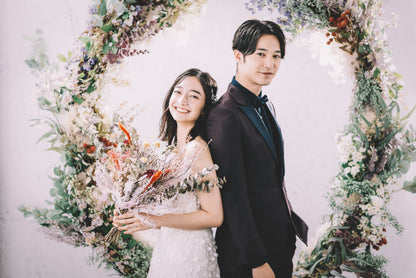 【スタジオ撮影】ドレス1着+12pアルバムプラン【結婚式　写真　フォトウェディング】