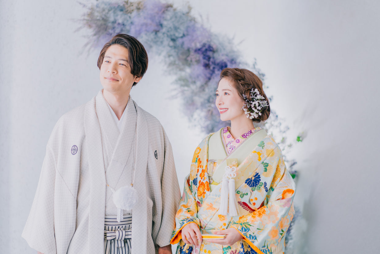 【スタジオ撮影】和装1着+12pアルバムプラン【結婚式　写真　フォトウェディング】