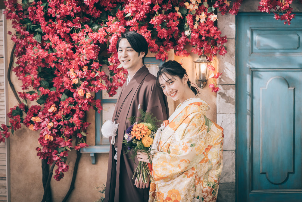 【スタジオ撮影】和装1着+12pアルバムプラン【結婚式　写真　フォトウェディング】