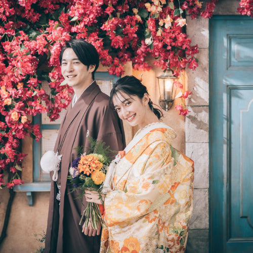 【スタジオ撮影】和装2着+24pアルバムプラン【結婚式　写真　フォトウェディング】