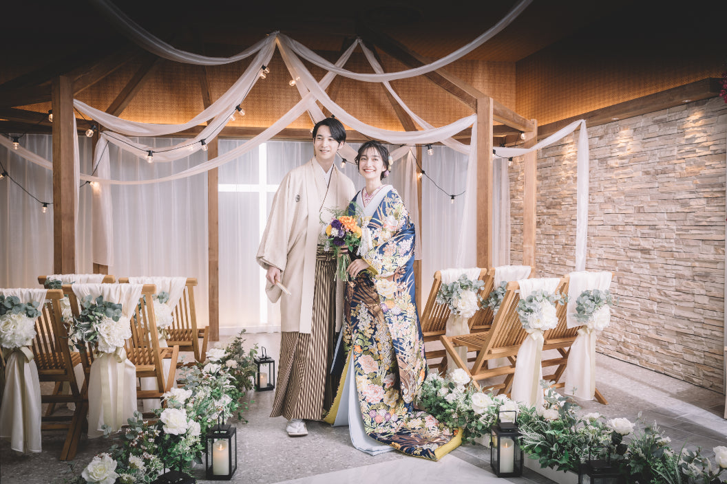 【スタジオ撮影】和装2着+24pアルバムプラン【結婚式 写真 フォトウェディング】