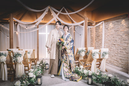 【スタジオ撮影】和装2着+24pアルバムプラン【結婚式 写真 フォトウェディング】