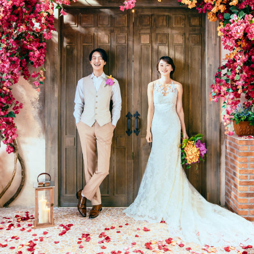 【スタジオ撮影】ドレス3着+28pアルバムプラン【結婚式　写真　フォトウェディング】