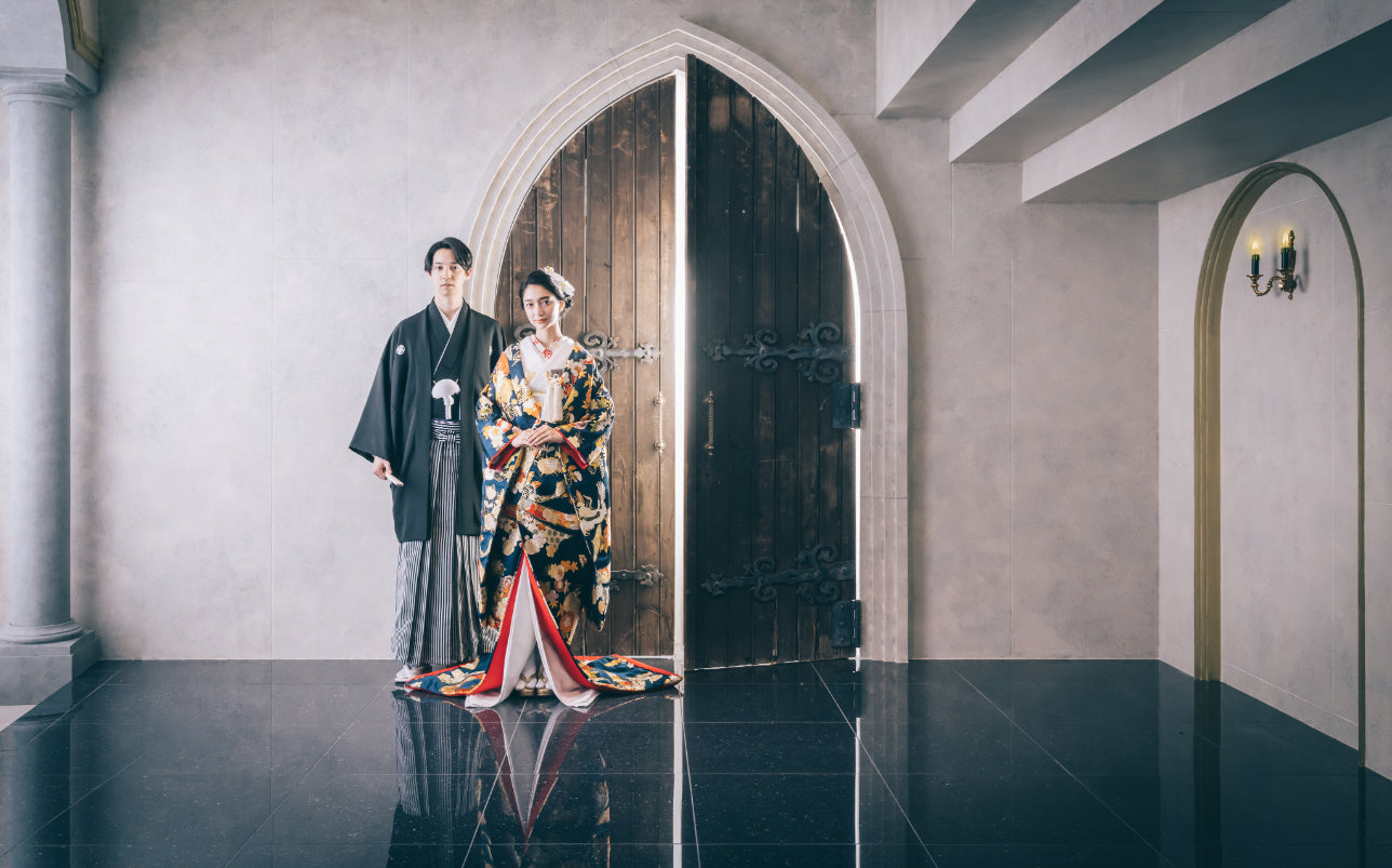 【スタジオ撮影】洋装&和装+24pアルバムプラン【結婚式　写真　フォトウェディング】