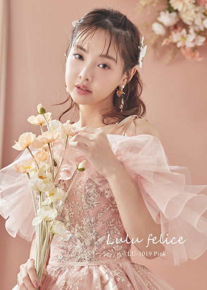 LU1019【結婚式 カラードレス レンタル】