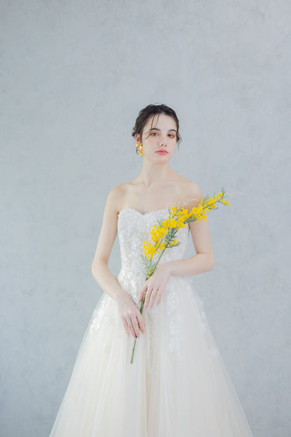 LUANA-3【結婚式 ウェディングドレス レンタル】