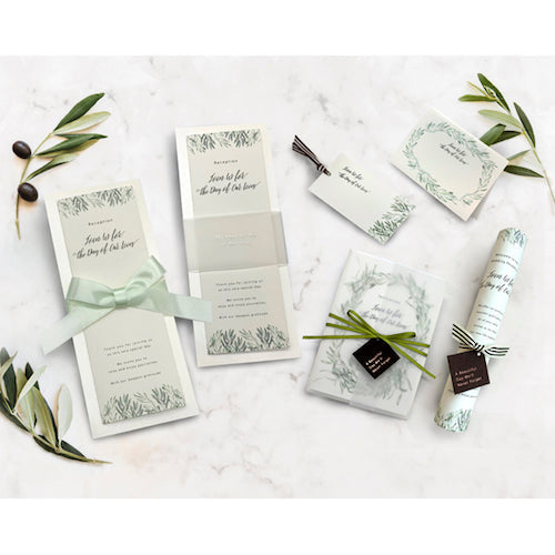 【結婚式 招待状】リーフ(手作りキット)【結婚式 ペーパー 招待状】