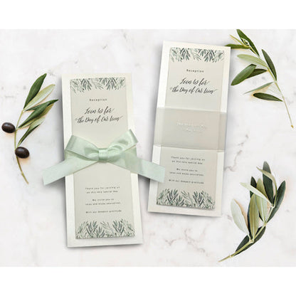 【結婚式 席次表】 リーフ(手作りキット)【結婚式 ペーパー 席次表】