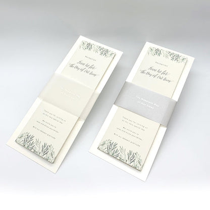 【結婚式 席次表】 リーフ(手作りキット)【結婚式 ペーパー 席次表】