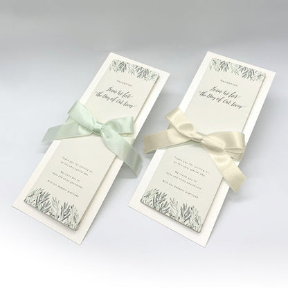 【結婚式 席次表】 リーフ(手作りキット)【結婚式 ペーパー 席次表】