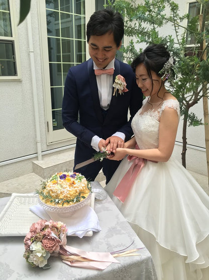 【洋装1着】Lilly ブライダルヘアメイク 挙式プラン 【結婚式 ヘアメイク 新郎 新婦】
