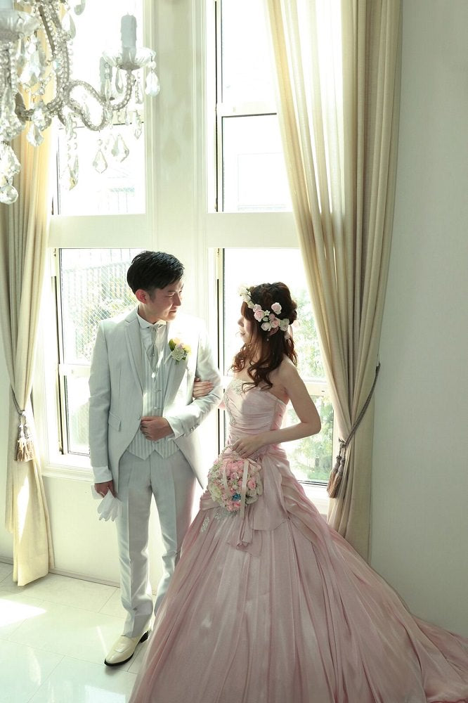 【洋装1着 リハ・アテンド付】Lilly ブライダルヘアメイク お支度プラン 【結婚式 ヘアメイク 新郎 新婦】