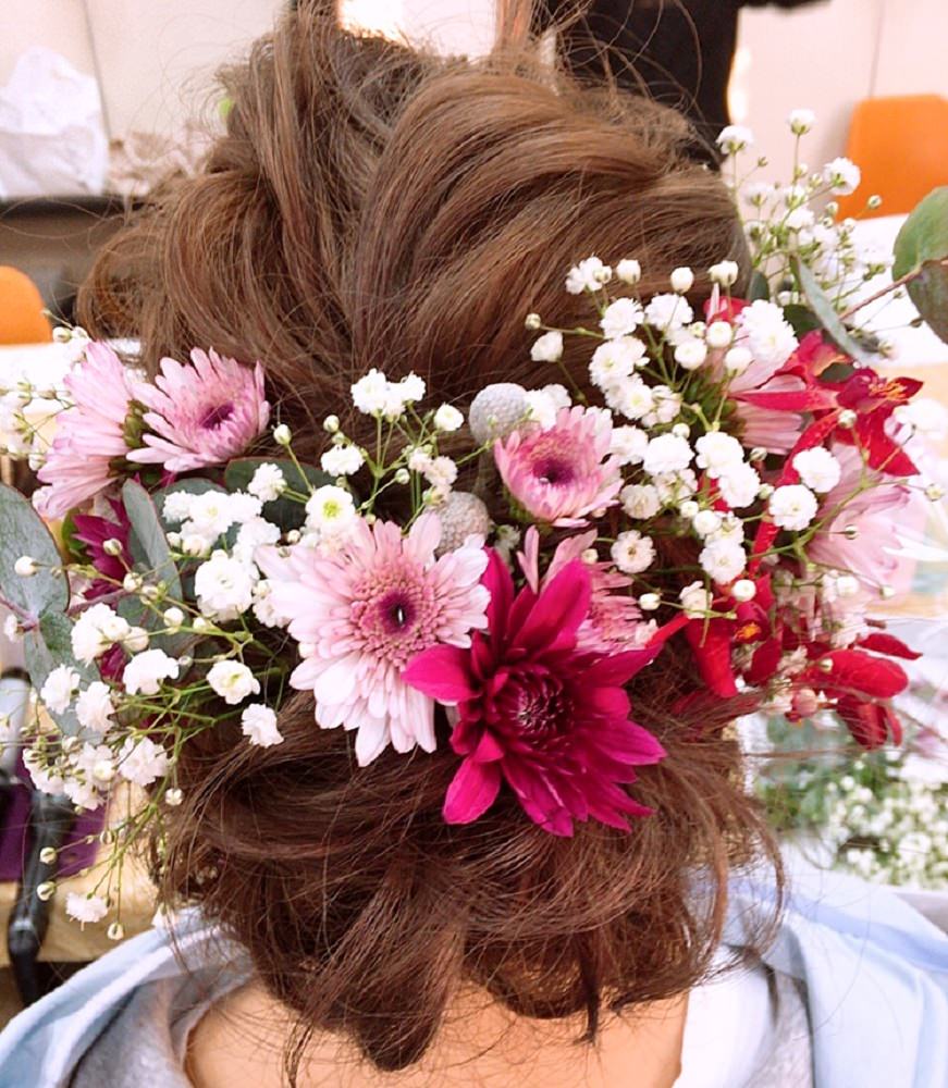 【洋装1着 リハ・アテンド付】Lilly ブライダルヘアメイク お支度プラン 【結婚式 ヘアメイク 新郎 新婦】