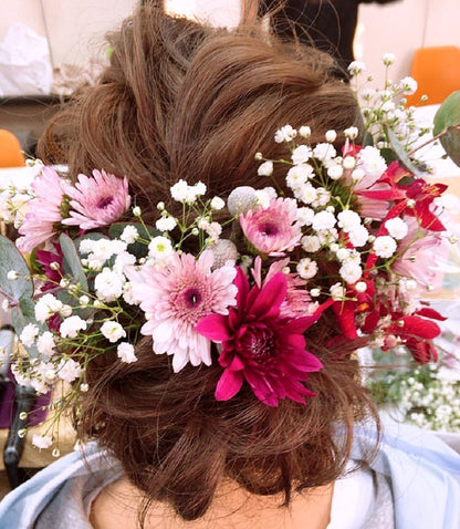 【洋装1着 リハ・アテンド付】Lilly ブライダルヘアメイク お支度プラン 【結婚式 ヘアメイク 新郎 新婦】