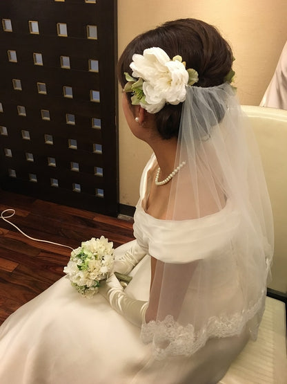 【洋装3着　リハ・アテンド付】Lillyブライダルヘアメイク　披露宴・1.5次会プラン 【結婚式　ヘアメイク　新郎　新婦】