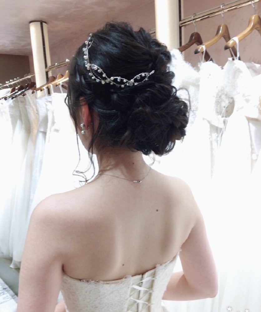 【洋装4着 リハ・アテンド付】Lilly ブライダル トータルプラン (当日ヘアメイク～4点まで可) 【結婚式 ヘアメイク 新郎 新婦】