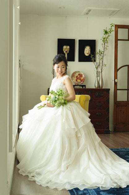 【洋装4着 リハ・アテンド付】Lilly ブライダル トータルプラン (当日ヘアメイク～4点まで可) 【結婚式 ヘアメイク 新郎 新婦】