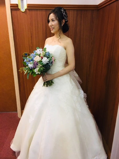 【洋装4着 リハ・アテンド付】Lilly ブライダル トータルプラン (当日ヘアメイク～4点まで可) 【結婚式 ヘアメイク 新郎 新婦】