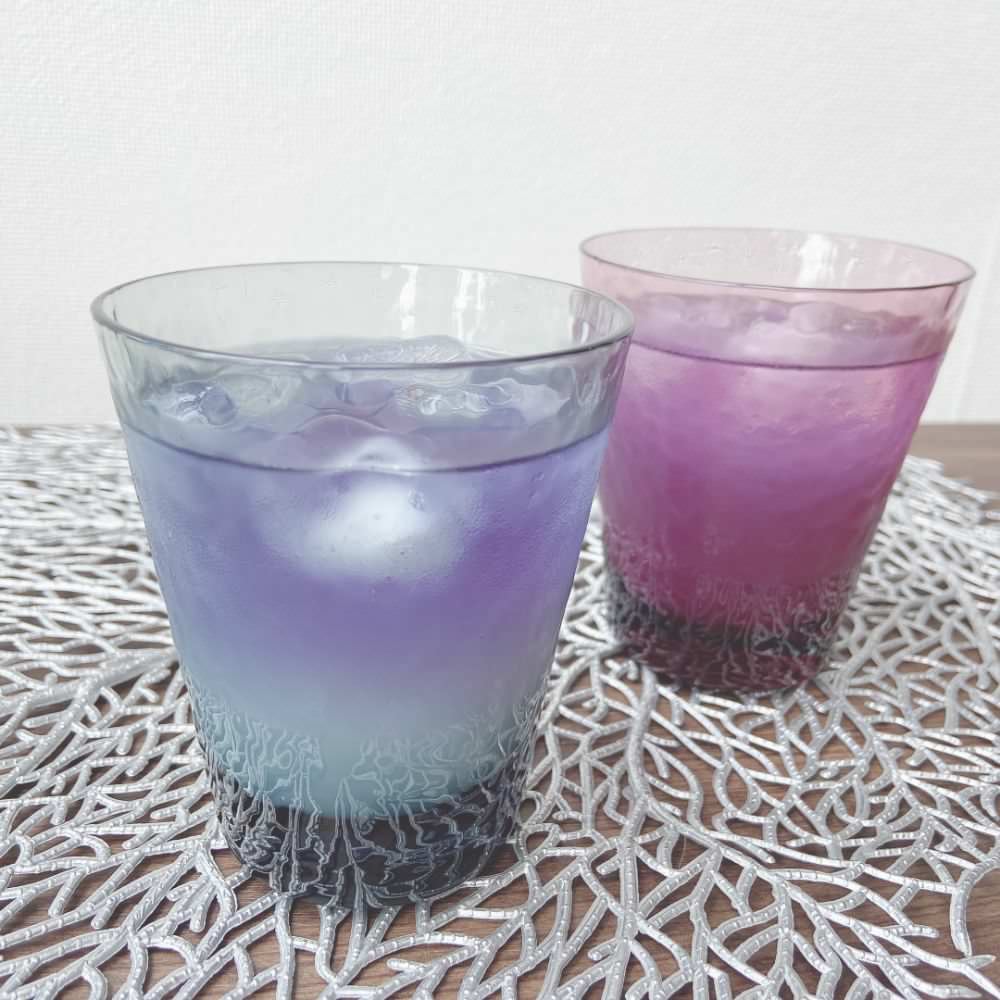 ディンプル グラスペア(ワイン・インディゴ) 【結婚式 ギフト 引き出物 食器類】