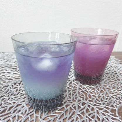 ディンプル グラスペア(ワイン・インディゴ) 【結婚式 ギフト 引き出物 食器類】