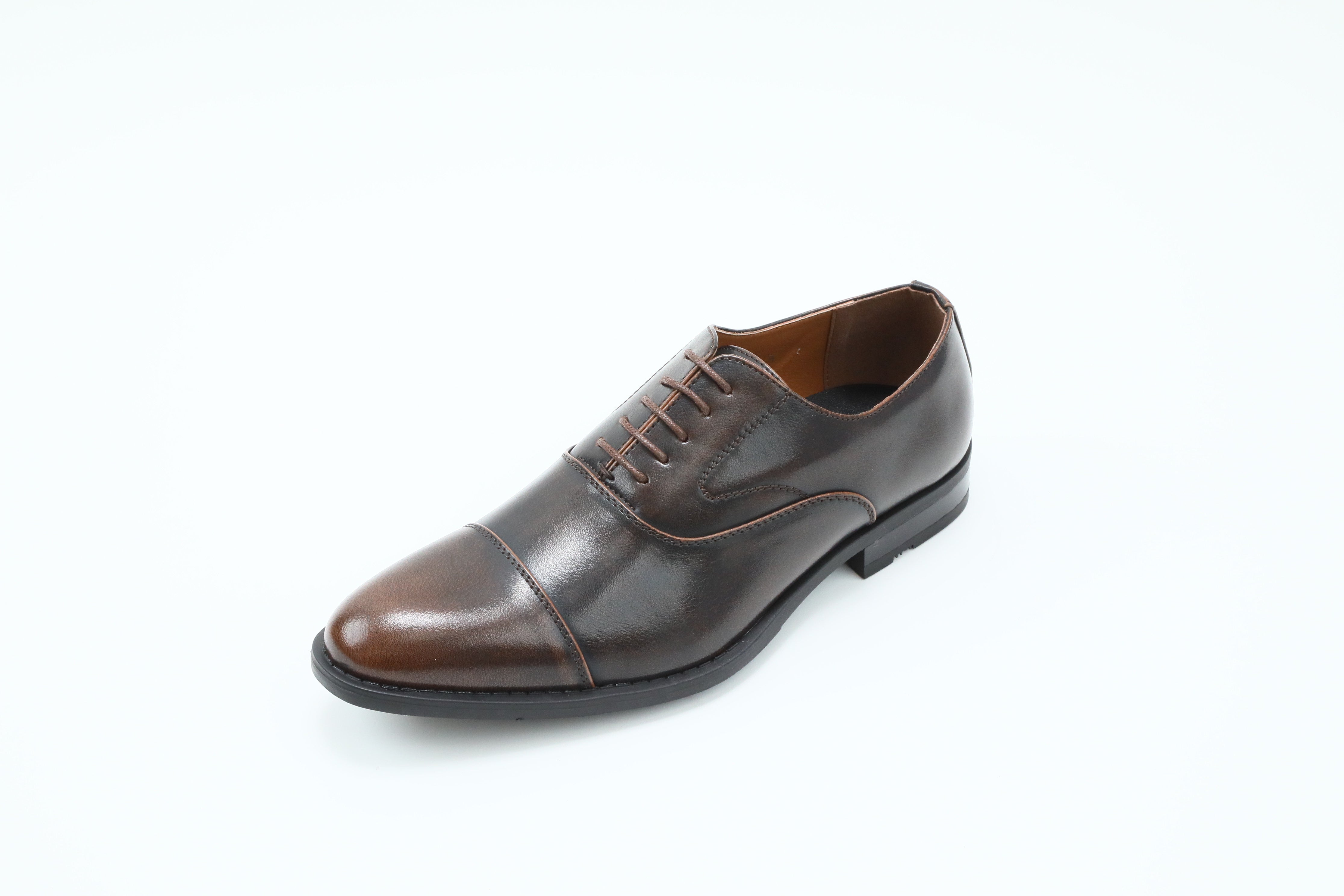 ストレートチップ/3cmヒール/ダークブラウン【結婚式 メンズ シューズ