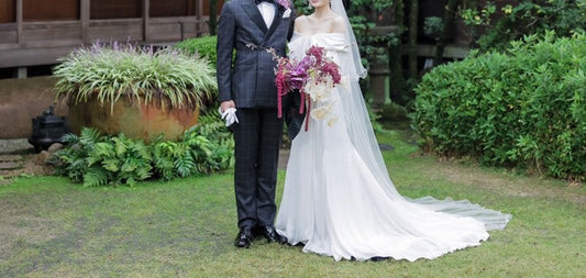 ニューアンスカラードレス 【ウェディングドレス オーダーメイド】