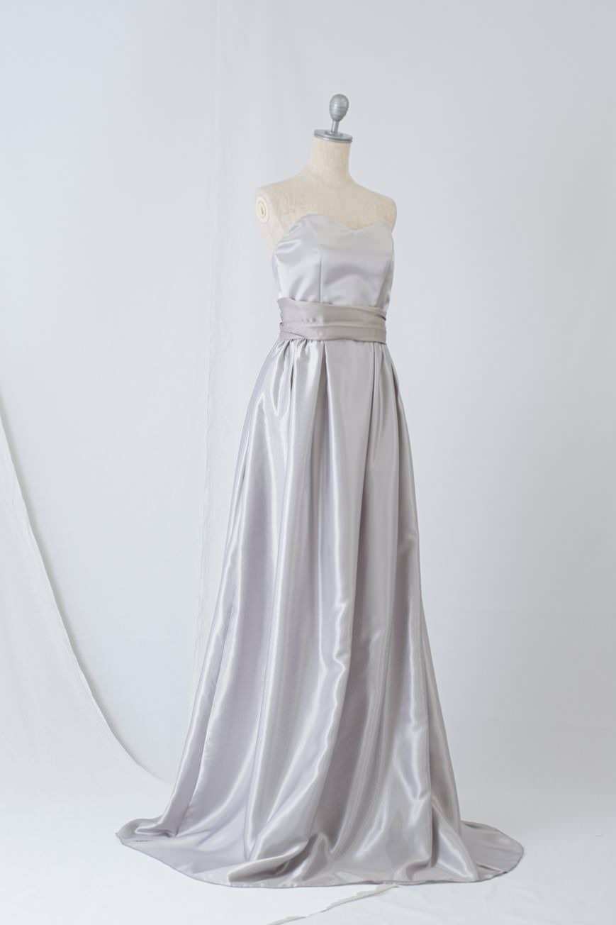 サイズ/カラー選べる!【ギャザー あり ウエディングドレス】 【ウェディングドレス オーダーメイド】