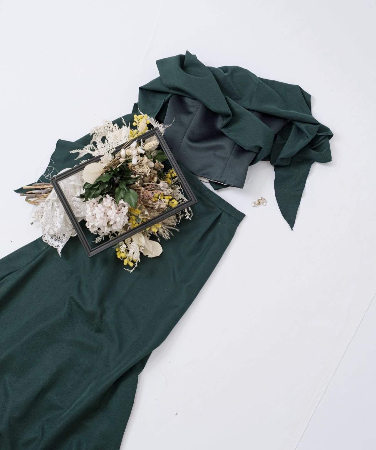 サイズ/カラー選べる【 ソフトマーメイドセパレート ドレス】 【結婚式 カラードレス オーダーメイド】