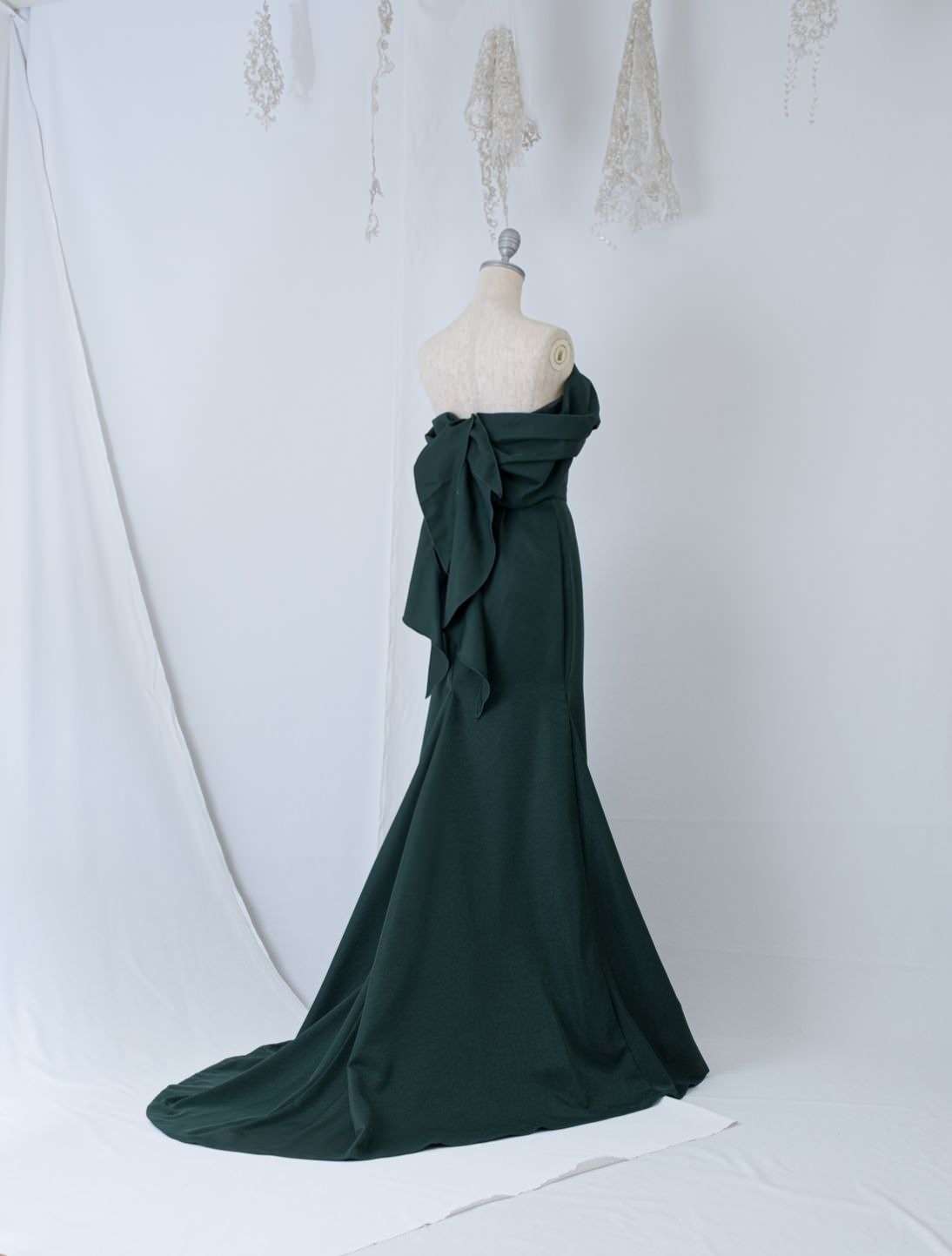 サイズ/カラー選べる【 ソフトマーメイドセパレート ドレス】 【結婚式 カラードレス オーダーメイド】