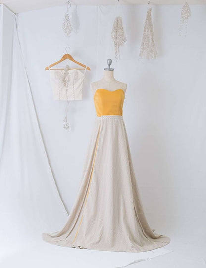 サイズ/カラー 選べる!【 オーバースカート 】 【結婚式 ドレス小物】