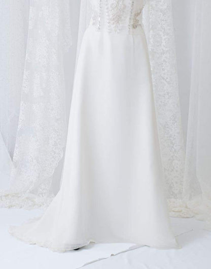 サイズ/カラー 選べる!【 オーバースカート 】 【結婚式 ドレス小物】