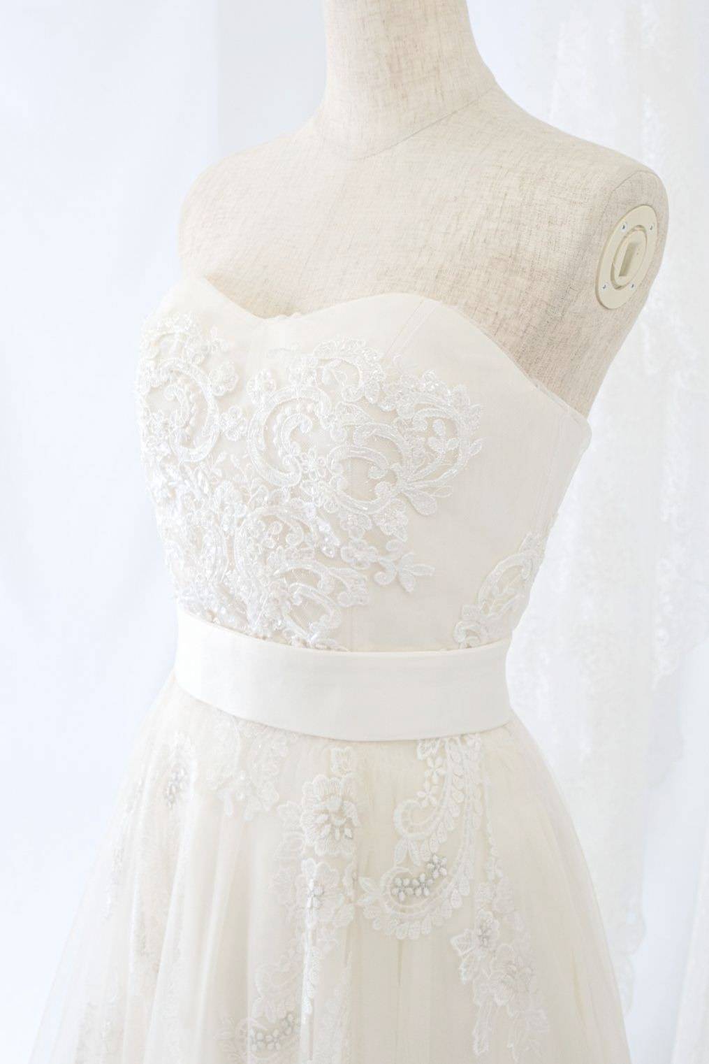 サイズ/レース 選べる!!【 オーバービスチェ 】 【結婚式 ドレス小物 オーダーメイド】