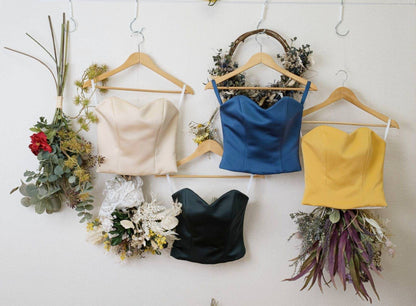 サイズ/カラー 選べる!【 サイズオーダービスチェ 】 【結婚式 ドレス小物 オーダーメイド】