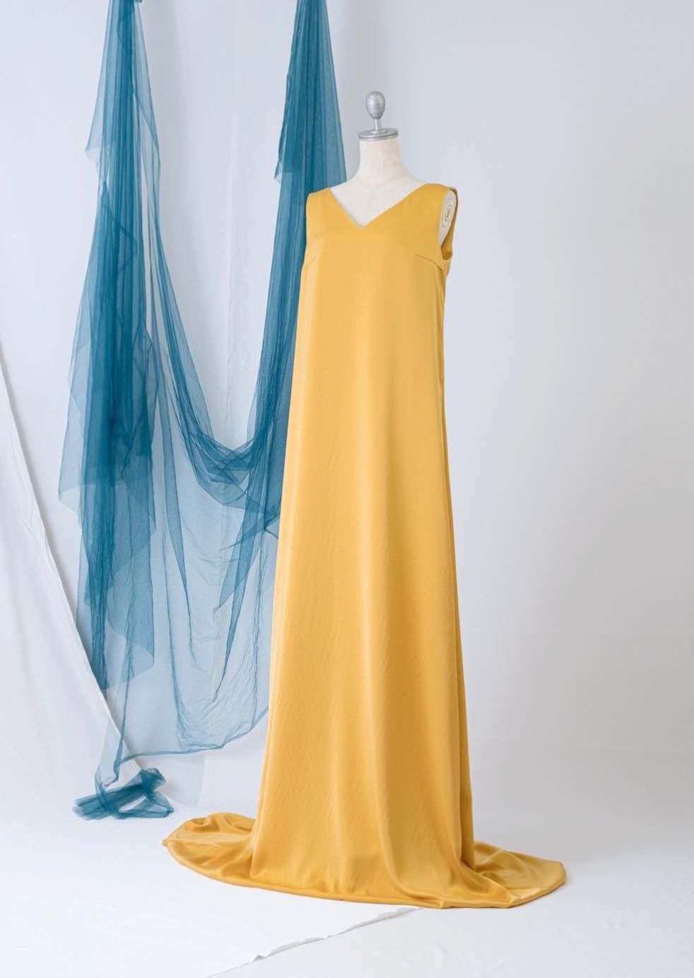 サイズ/カラー選べる!【 スレンダードレス 】 【結婚式 カラードレス オーダーメイド】