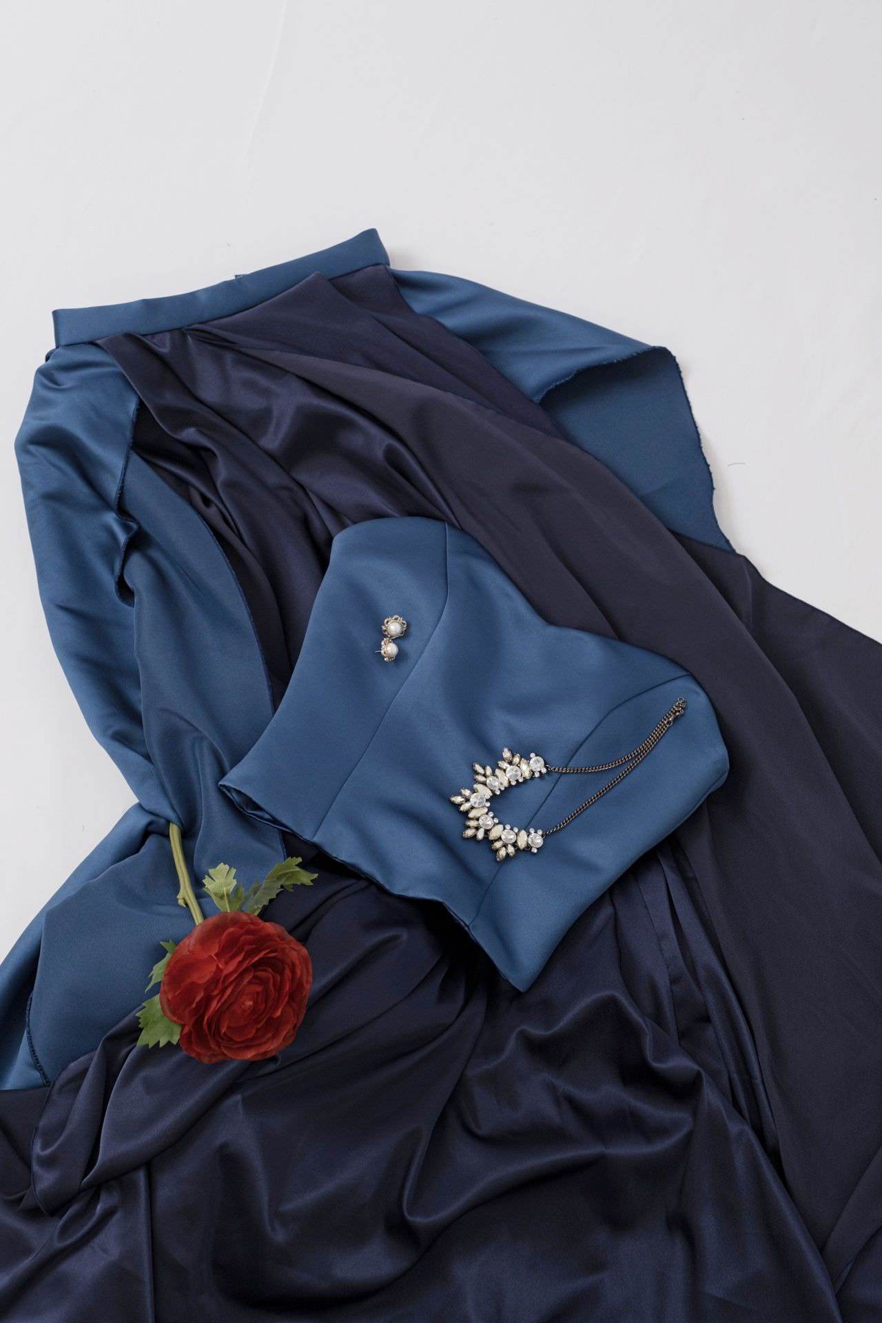 サイズ/カラー 選べる!【 Aライン セパレートドレス】 【結婚式 カラードレス オーダーメイド】