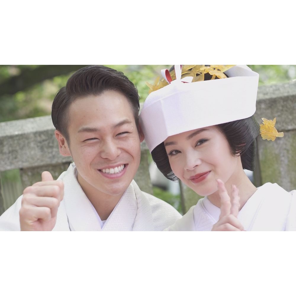 【エンドロール】(土日限定)エンディングムービー挙式のみ(DVD1セットで納品) 【結婚式 ムービー エンドロール】