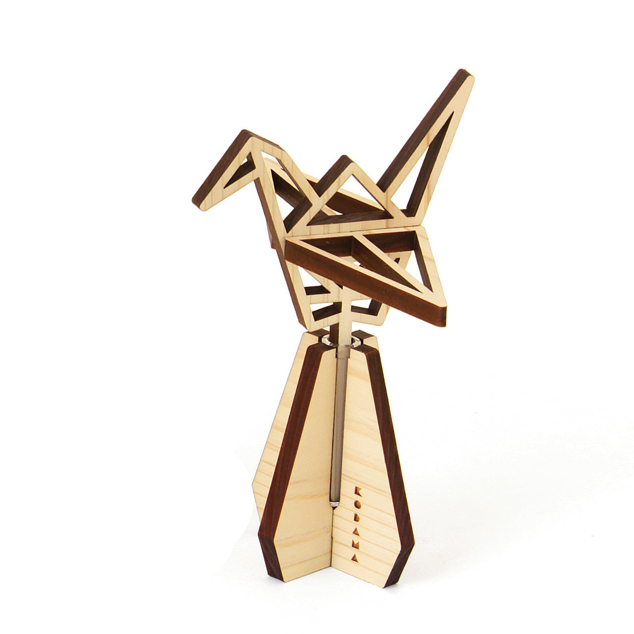 ヒノキのアロマオブジェ 折り鶴 【結婚式 ギフト 内祝い 結婚祝い 出産祝い】