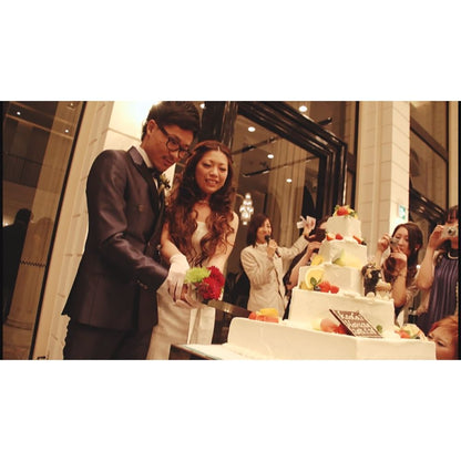 【記録映像】(土日限定)ダイジェストムービー(DVD1セットで納品) 【結婚式 ムービー 当日記録】