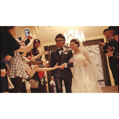 【記録映像】(土日限定)ダイジェストムービー(DVD1セットで納品) 【結婚式 ムービー 当日記録】