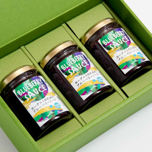 ヨーグルトのためのブルーベリーソース3本セット 【結婚式 ギフト 調味料】
