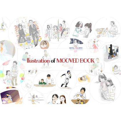 ご家族・ご両親に贈るオリジナル絵本『MOOVED BOOK』 【結婚式 ギフト 両親プレゼント フォトフレーム】